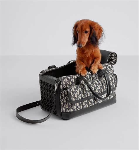 dior dog carrier